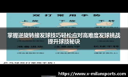 掌握逆旋转接发球技巧轻松应对高难度发球挑战提升球技秘诀